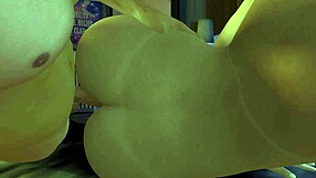 In This Sexy Milf's Rough Night, She Engages in a Threesome with Anal and Blowjob in Anime Style