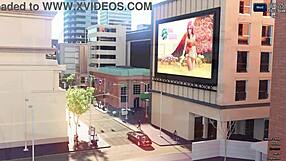 Sexy maid gets intense fucking in bath