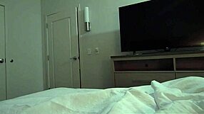 Aria Lee secretly goes to Tony Profane’s room and gives him a blowjob
