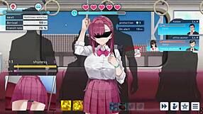 Investigator Lina In JK Uniform And Blindfold