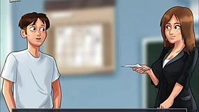 casual playthrough of summertime saga 125