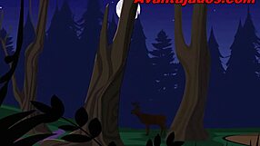 Cartoon Gay Pervertido Da Floresta in Raw Action