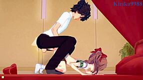 Микото Мисака, Куроко Ширай, Казарри Уихару, Тома Камиджо в диком рейлган хентай сексе