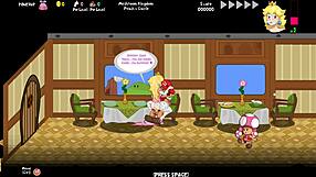 A peek into the life of Peach in a Hentai game called Mario