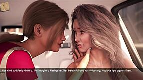 a wife and stepmother in an anime hentai story, exploring erotic themes