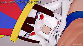 Pomni Drops Towel For Uncensored Fucking In Amazing Hentai Parody