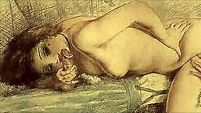 hej, podívej se na tu vintage erotickou ilustraci se mnou