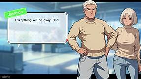 honeysun gameplay starts with a redhead flight attendant in cosplay costume