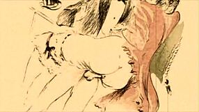 Hey, check out this vintage erotic illustration with me