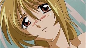 Big titty anime babe enjoys pussy licking session