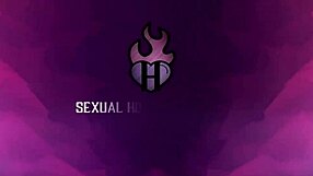 my horny girlfriend fucks hard in bed