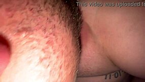 Guy makes redhead girlfriend cum twice by licking her wet pussy