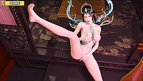 Giant Goddess Fucks Lucky Guy!