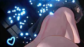 ruan mei in anime hentai scenes with explicit actions and characters