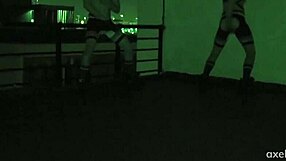 Axel Abysse, Sex-Crazed Insomniac, Engages In Infrared Ass Play Outdoors