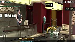 Whore Endures Double Penetration in Game