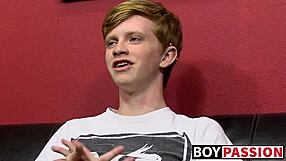 A Small 18+ Twink Boasts Massive Penis for Casting. Loves Groping It!