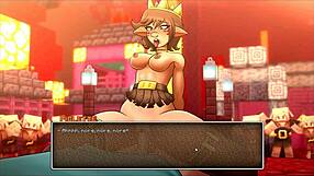 Hornycraft Parody Hentai Game Pornplay EP 48 PUBLIC CREAMPIE In The Crowd.