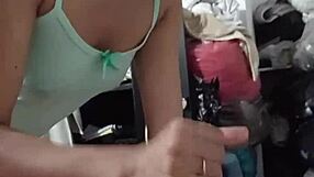 i love the perks of rooming with my stepsister, it's so convenient