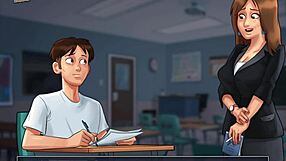 casual playthrough of summertime saga 125