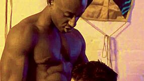 Black hunk dominates white ass with monster cock