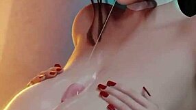 3D porn compilation with perfect paizuri boobs