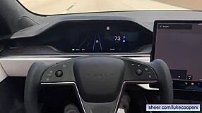 Big Tits Hayley Davies Fucks Huge Cock in Car with Sloppy Action