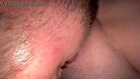 Guy makes redhead girlfriend cum twice by licking her wet pussy