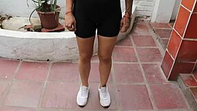 did that innocent employee get seduced and fucked by her boss in the patio?