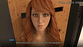 Frankie shows her erotic ass in 3D anime hentai scene with tits