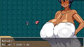 3D animated hentai game with tanned girl Natsuki