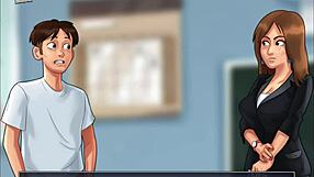 casual playthrough of summertime saga 125