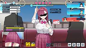 Investigator Lina In JK Uniform And Blindfold