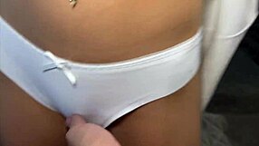 Unfaithful wife fucks strangers at party while cuckold husband watches, choking and licking balls