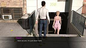 Intriguing 3D Homemade Scene Nursing Back to Pleasure