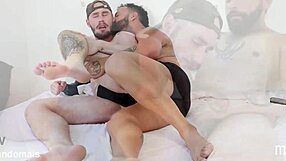 Gay Guy Sucking Big Cock In Bathroom Shower Scene