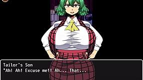 yuka scatters yokai shards while masturbating big tits