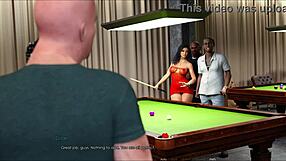 3D animated porn with double penetration action