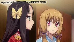 Nobunaga-Sensei No Osanazuma Sucking Big Tits In Hentai Anime