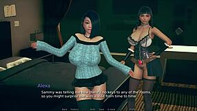 Polyturnon 4 featuring sexy hentai tits and 3d outfits