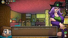 Hornycraft Parody Hentai Game Pornplay EP 48 PUBLIC CREAMPIE In The Crowd.