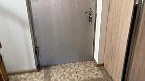 Cheating with my boss ends in a messy orgasm