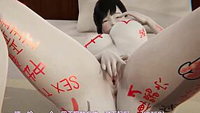 another cute babe in 3d cartoon anime