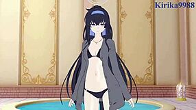 asuma toki and kozeki ui in intense blue archive hentai sex