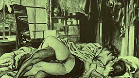 hey, take a peek at these cool vintage erotic drawings from way back