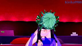 tatsumaki and fubuki fuck old man in one-punch man hentai