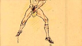 vintage erotic illustration with classic charm