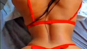 Hottie In Red Lingerie Gives Hot Webcam Orgy With Big Tits And Ass. Orgasms And Group Fun Ensue.