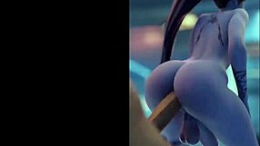 I’m obsessed with hot Overwatch futa action in anime