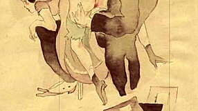 vintage erotic illustration with classic charm